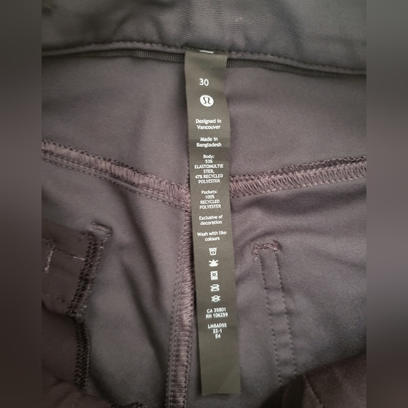 NWOT Lululemon Warpstreme Slim Fit Pants - Picture 7 of 14